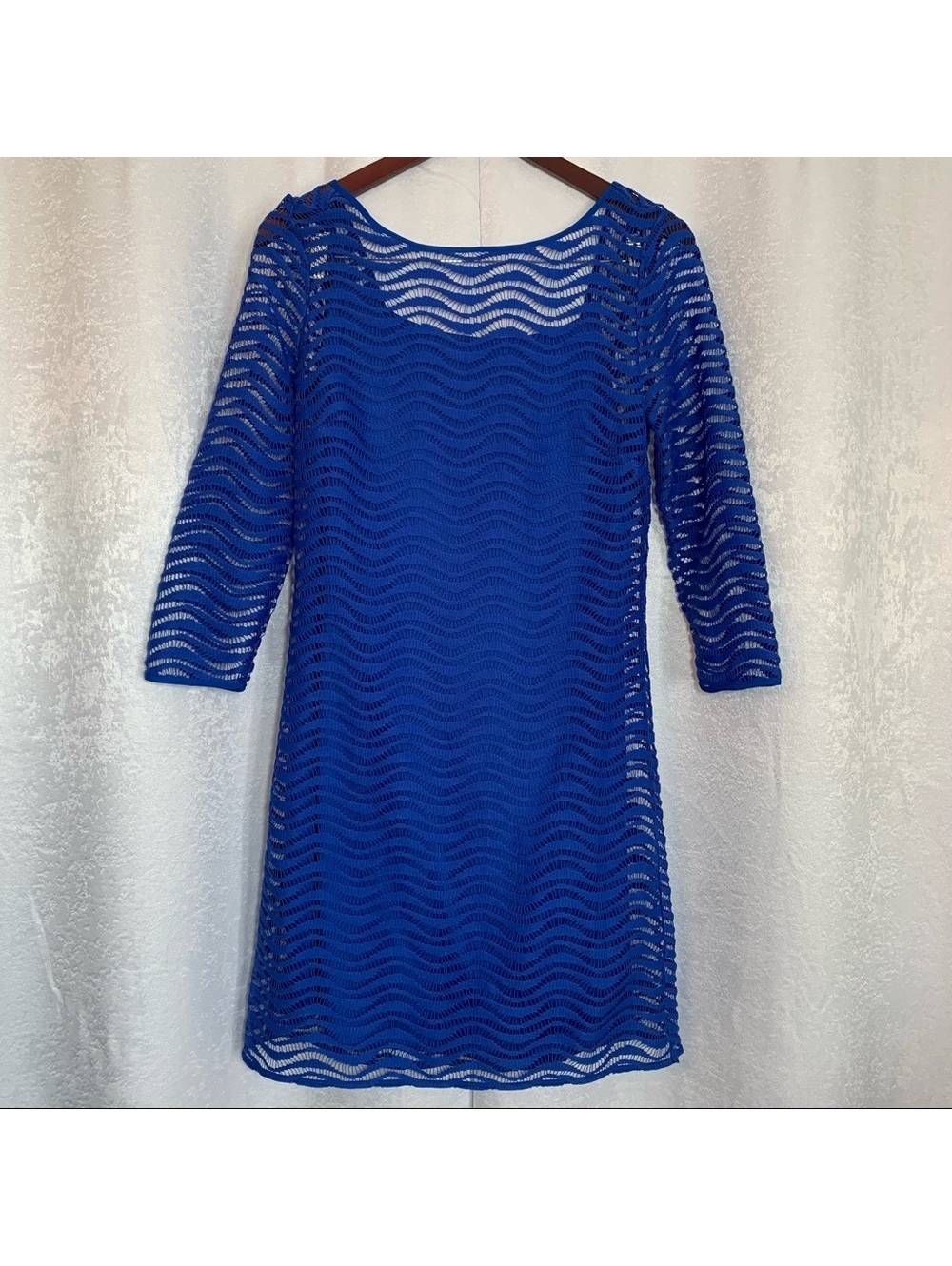Lilly Pulitzer‎ Topanga Blue Lace Tunic Dress